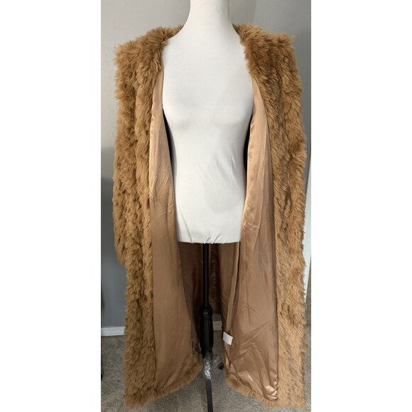 Express Tan Teddy Jacket - Picture 4 of 8